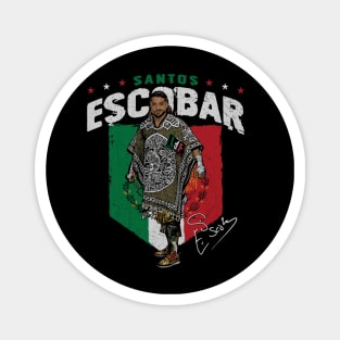 Santos Escobar Flag Magnet